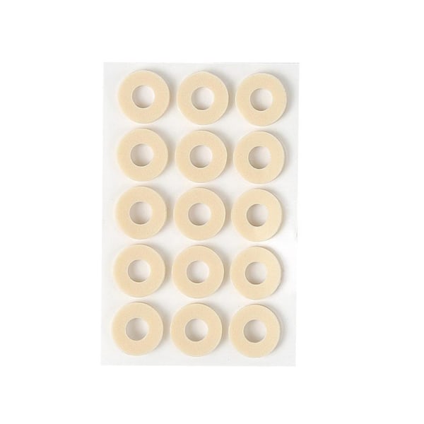 Gel Silikon Majskudde Instant Pads Gips Skor Tår Fot P large oval 15pcs