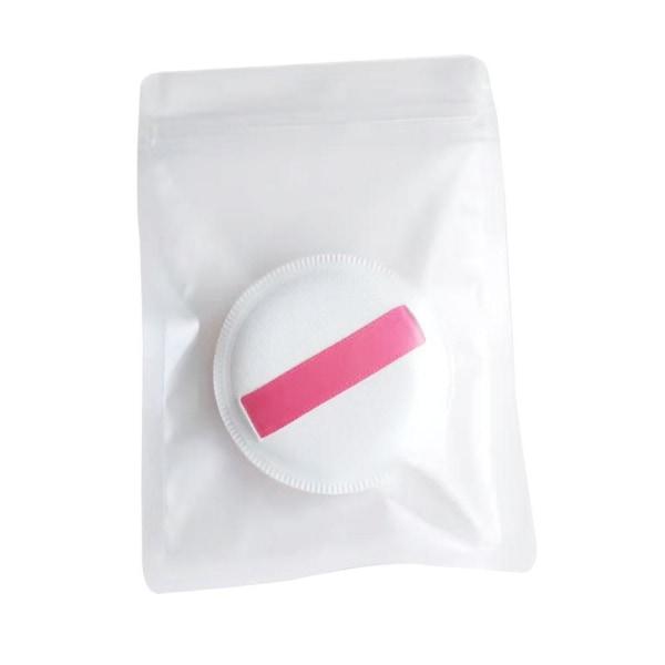 2st Powder Puff Bärbar mjuk svampinställning Face Puffs for Loo fan-shaped single pack One-size 2pcs