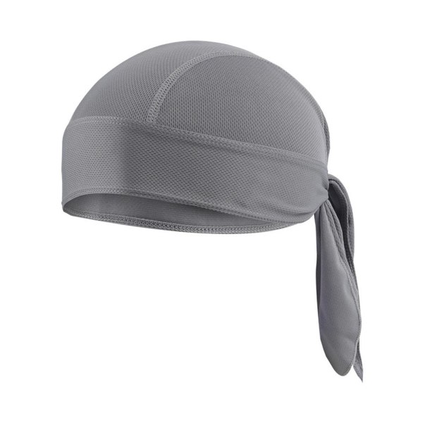 Cap Dew Rag Doo Rag Du Rag Sweat Wicking Beanie Skull Ca light grey one-size