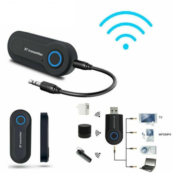 Bluetooth-ljudsändaradapter Trådlös stereosändare TV Sp