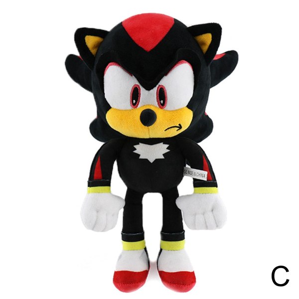 30 cm Sonic The Hedgehog Shadow Amy Rose Knuckle Tail Plyschleksak C C One size