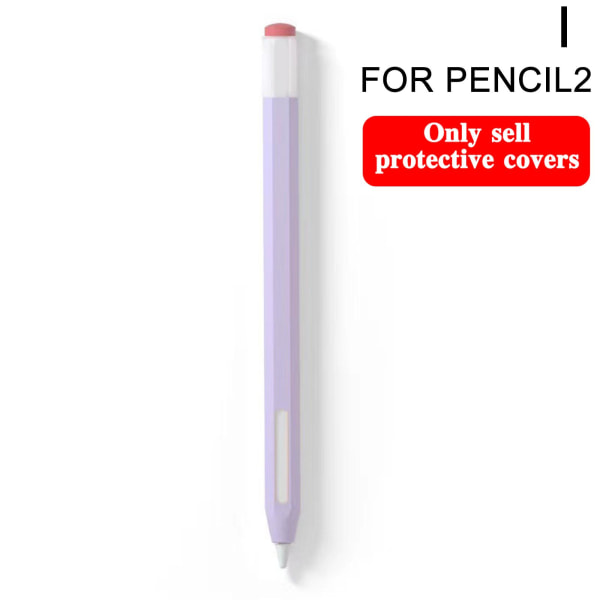 För Apple Pencil 1st 2nd Gen Case iPad Pen purple For Pencil2