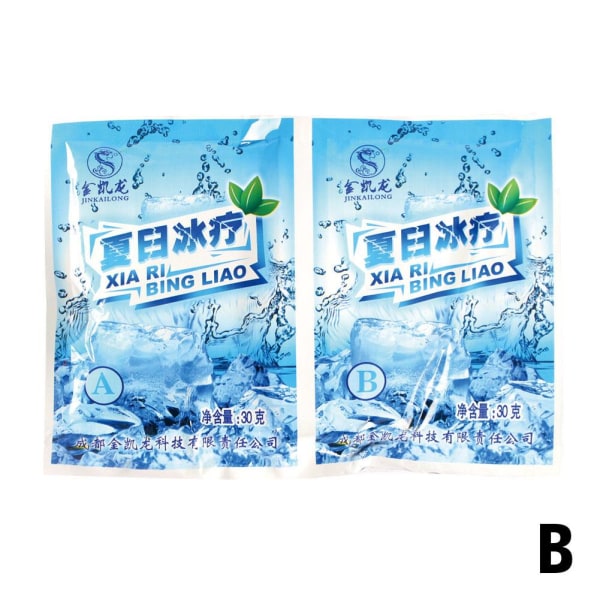 Foot SPA Salt med Exfolieringsscruber - Rose Bubble Bath Powder Blue 2pcs