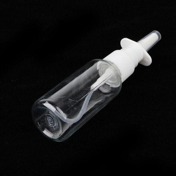 Tomma näsdimmaflaskor Pumpspruta nässpray Liten flaska 20 TransparentB 20ml