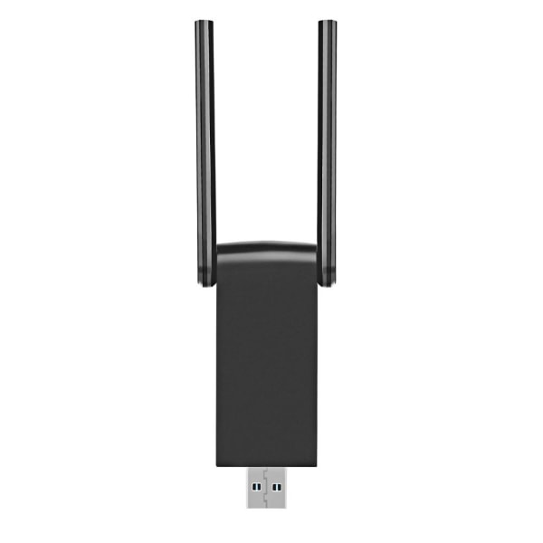 Trådlös USB 1300 Mbps WiFi-adapter Dual Band 2,4G 5Ghz USB 3,0 W