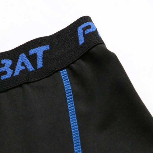 Korta tights för män med hög elasticitet kompressionsbyxor presenteras I black XL