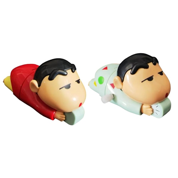 Shin Chan Uppdragbar Leksak Dynamisk Livsserie Vill Inte Stiga Upp W Red 1pcs