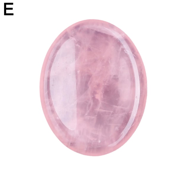 7 Chakra Oro tumstenar Ädelsten Reiki Antianxiety Crystal S Pink crystal One-size