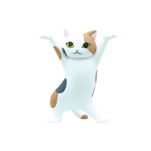 Tecknad härliga minimodeller Dansande katt pennhållare Rolig leksak B one-size
