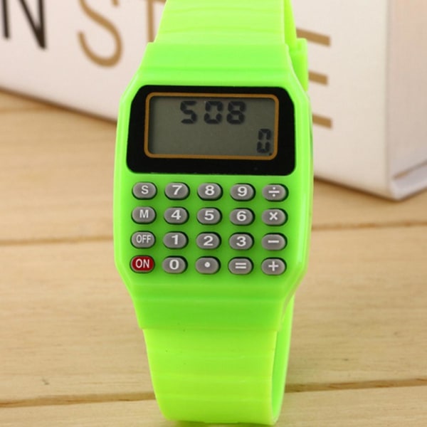Nya Armbandsur Digital Watch för barnklocka För Audlt black null