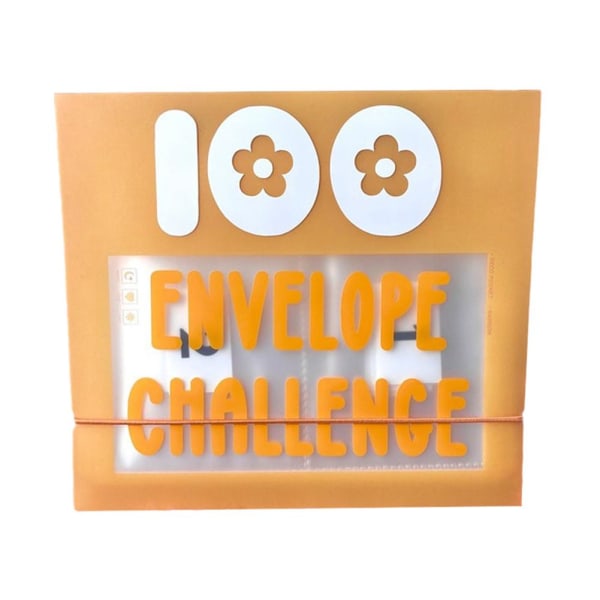 100 kuvert utmaningspärm Enkelt och roligt sätt att spara $5 050 sa blue one size
