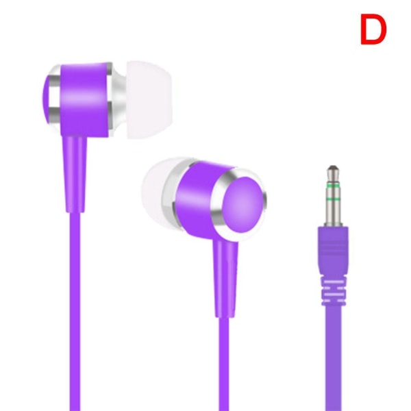 3,5 mm HIFI Super Bass Headset In Ear Earphone Stereo Earbuds M blue One-size