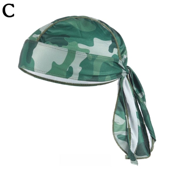 Män Cykling Cap Scarf Löpning Snabbtorkad Ridning Huvudduk Pirat TJ-MC-02 onesize