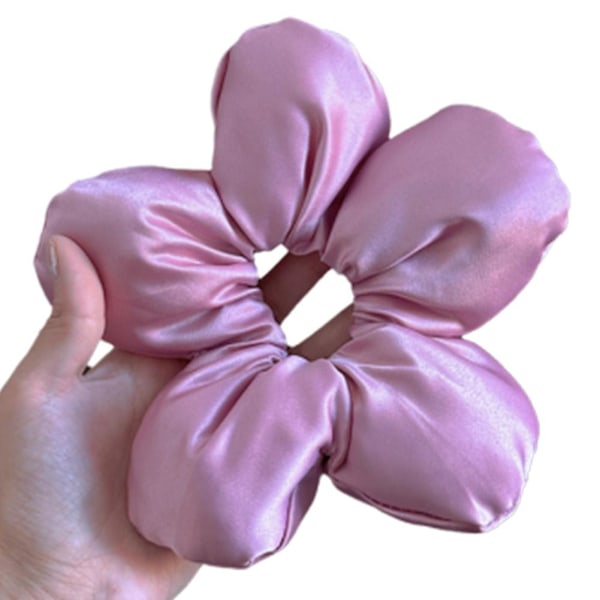 Blomster Scrunchies Dopamin Svampblommor Scrunchies Söta Och Na Purple One size