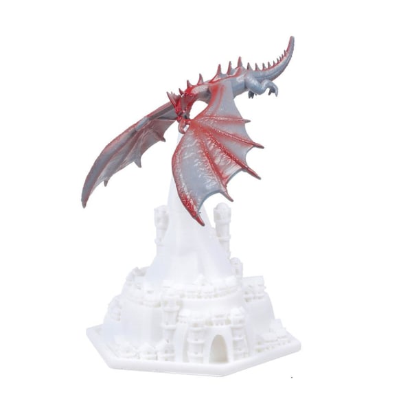 3D- printed eldspridande draknattljus USB LED-lampa Hem D Ice Dragon one