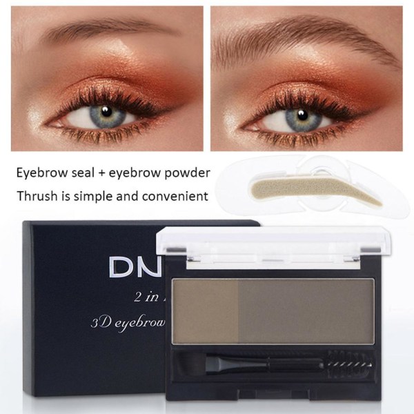 Vattenfast ögonbrynssminkpulver Definition Brow Stamp Paint Eye null F 67dd  | null F | Fyndiq