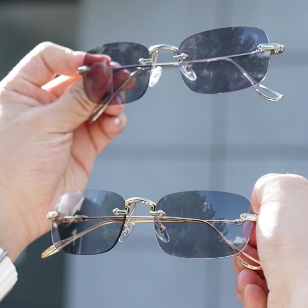 Båglösa missfärgade glasögon närsynta kvinnors försvar Blue Light sliver one-size