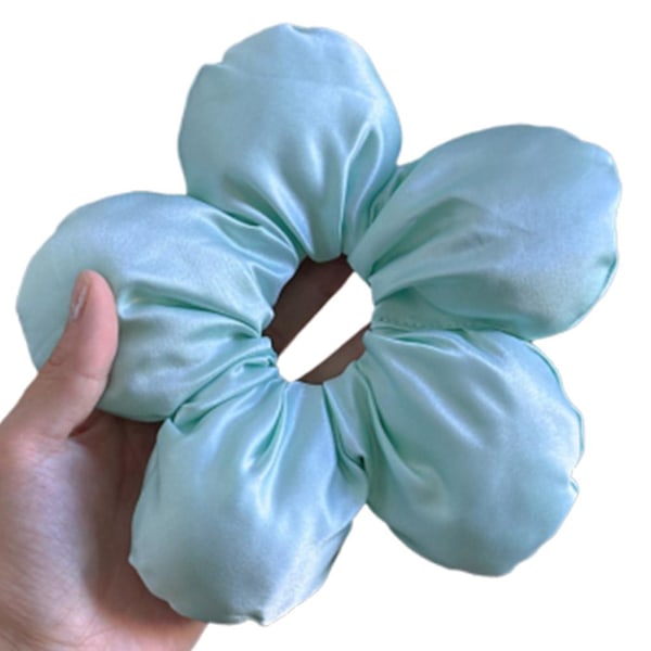 Blomster Scrunchies Dopamin Svampblommor Scrunchies Söta Och Na Black One size