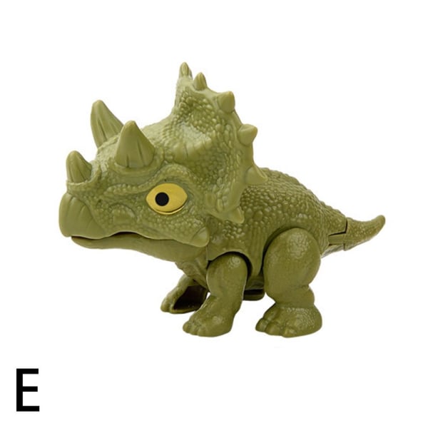 Squeeze Toy, Biting Hand Tyrannosaurus gagss Toy, Finger Dinosaur Dilophosaurus B one-size