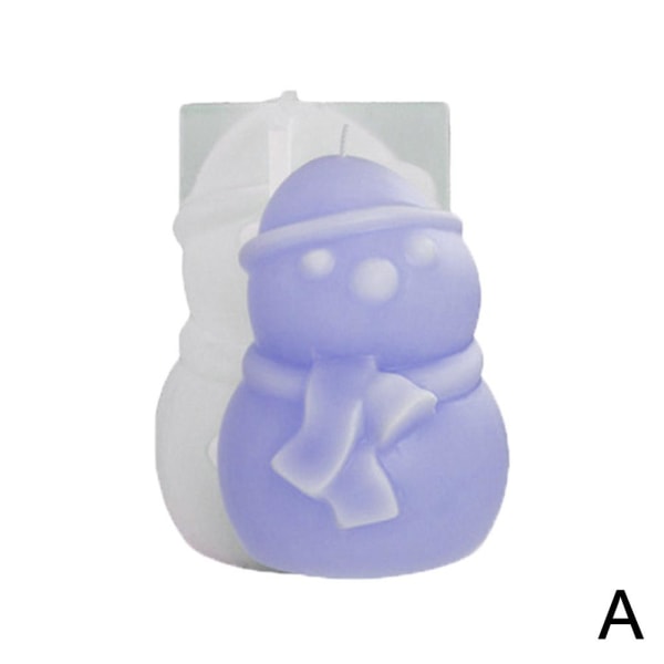 Christmas Series Silikon Form 3D Julgran Aroma Ca fat christmas snowman 1pc