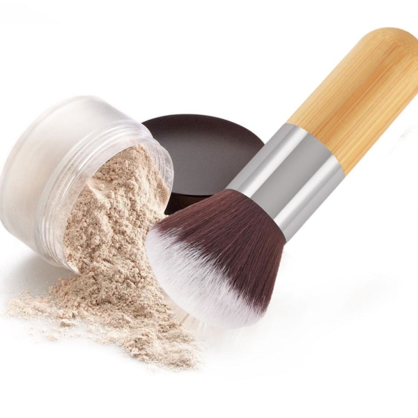 Makeup Brush Foundation Kabuki Face Powder Liquid Cosmetics Case Multi-colorA small powder 