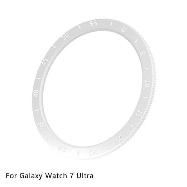 Urtavskydd Ultra Tillbehör, Rostfritt Stål Metall Bezel Loop C black for galaxy watch 7 ultra