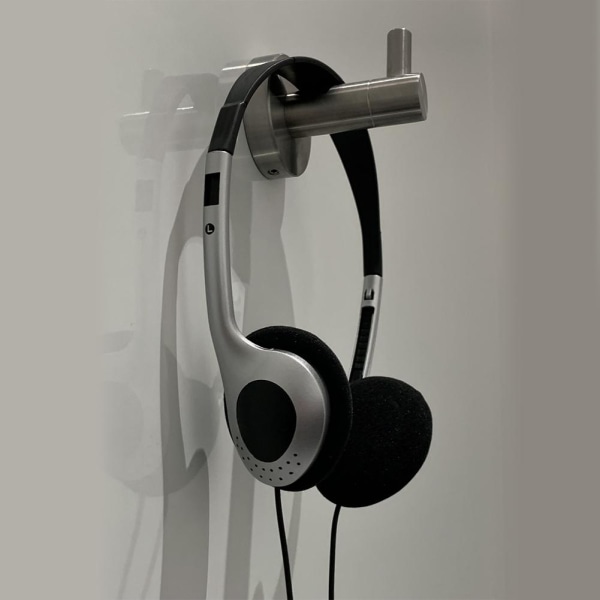 3,5 mm trådbundna hörlurar Over Ear Headset Bass Stereo Game Earpho sliver one-size