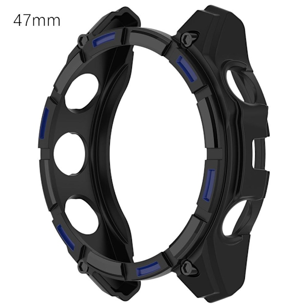 ZIRYXQ Skyddande fodral för Garmin Fenix 8, Repskyddande Skal blue 51mm