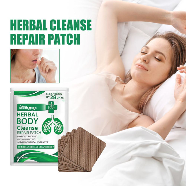 20x Herbal Lung Cleanse Repair Patch greenA 20pcs