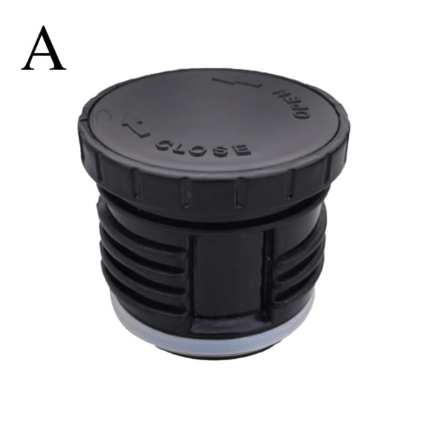 Propp Byte av lock Plugg Termomugg Thermal kopp Vakuumflaska black one-size