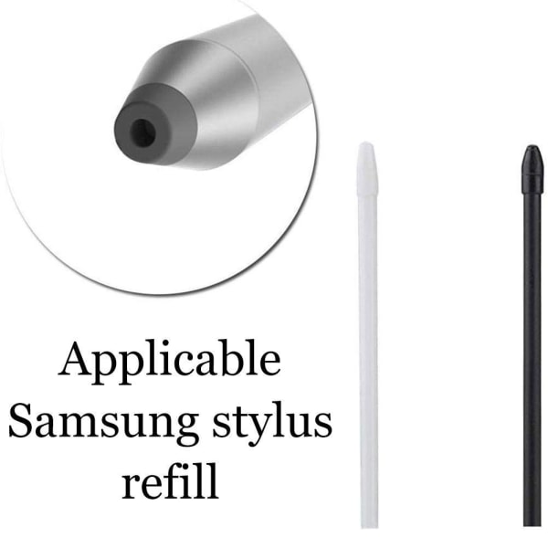 5 st Nya Stylus Tips S Pen Nibs Ersättning för Samsung Galaxy T three black two gray 5pcs
