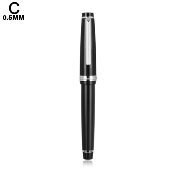 För Jinhao 82 Akryl Reservoarpenna med Converter F Spets 0,5 mm In black  0.5mm