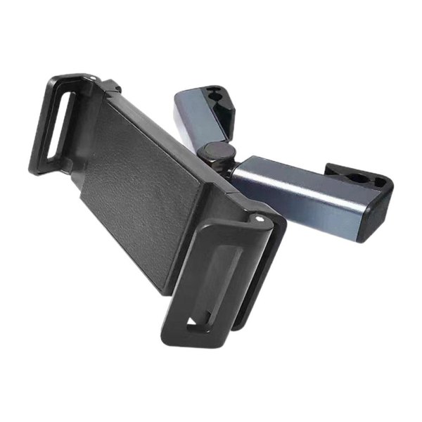 Bilmonterad nackstödstelefonhållare med justerbar rotationsvidd blackA one-size 2pcs