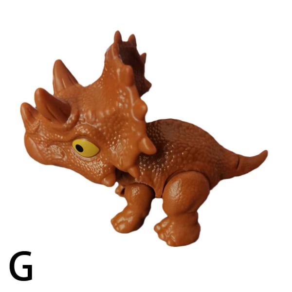 Squeeze Toy, Biting Hand Tyrannosaurus gagss Toy, Finger Dinosaur Ankylosaurus one-size