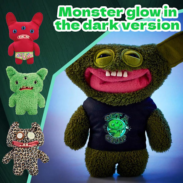 Fuggler Roliga Fula Monster Samlare Glow in The Dark Edition I one