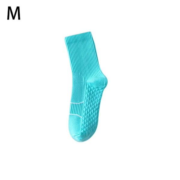 Proffsiga Löpstrumpor för Män och Kvinnor, Cykling, Basket Light green Mid-calf socks