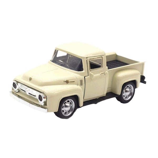 1:32 Kid Cars Die-Cast Legering Pickup Bilmodell Leksak P4J4 Ch creamy-white 1:32