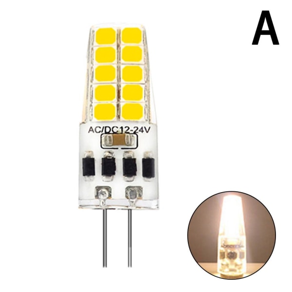 GY6.35 LED 5W glödlampa Energisparlampa AC/DC12V-24V Lampa Dimbar Mix-ColorA A