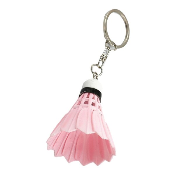 【Snabb leverans】 Nyckel för badmintonnyckelring Toy Fashion New Ornaments Key Pink 5*4cm