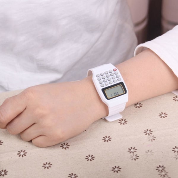Nya Armbandsur Digital Watch för barnklocka För Audlt black null
