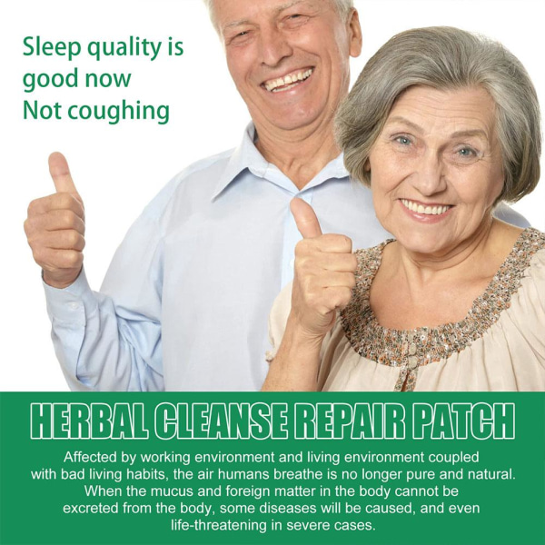 20x Herbal Lung Cleanse Repair Patch greenA 20pcs