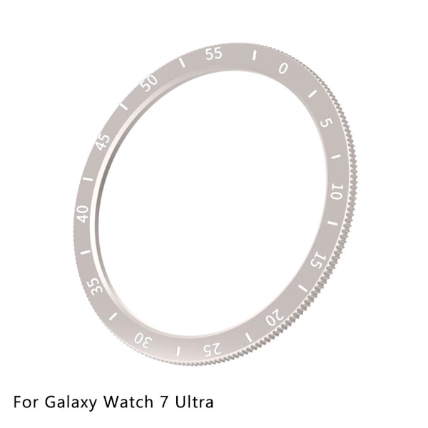 Urtavskydd Ultra Tillbehör, Rostfritt Stål Metall Bezel Loop C blue for galaxy watch 7 ultra