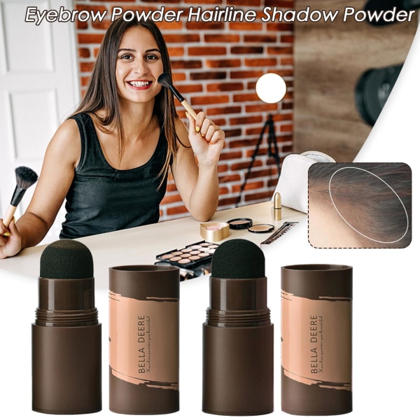 Hairline Repair Shadow Powder Hairline Modification Contour Fill black One-size