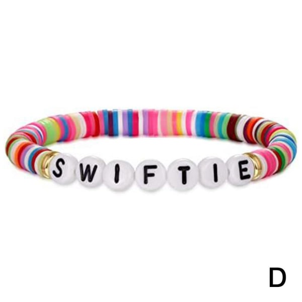 Taylors Swift Albums inspirerade armband D One size