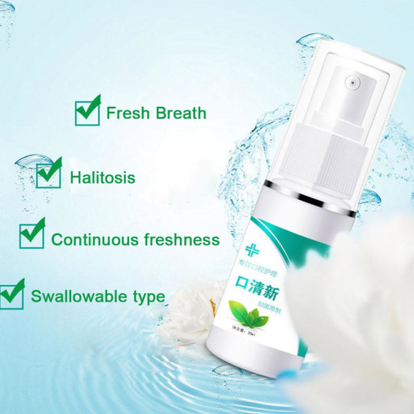 1/2/3/5 st Breath Freshening Spray Breath Uppfriskande Spray Fresh blueA 30ml 5pcs