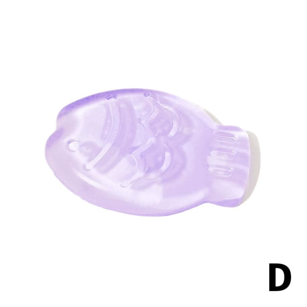 TPR Dekompression Ice Toy Taiyaki Shape Fidget Toy Mini Squishy purple one-size