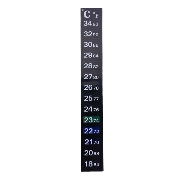 Stick On Termometer Strip, Digital Temperatur Display för Ferm 1pcsA One-size 5pcs