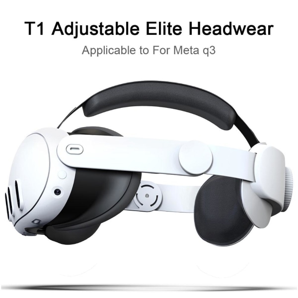 Pannbandsbyte för Meta quest 3 Elite Head Strap Headset A white For meta quest3
