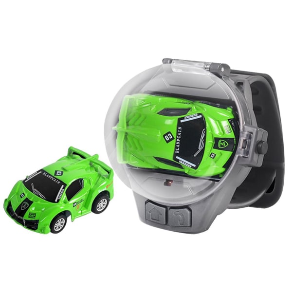 Watch på RC Car Toy RC Mini Fjärrkontroll Car Watch Ackompanjera med random mini