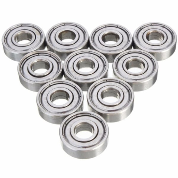 1/5/10 st 608ZZ Kullager 608Z Djupa Kullager 8mm*22mm*7m silver6 one-size 5pcs